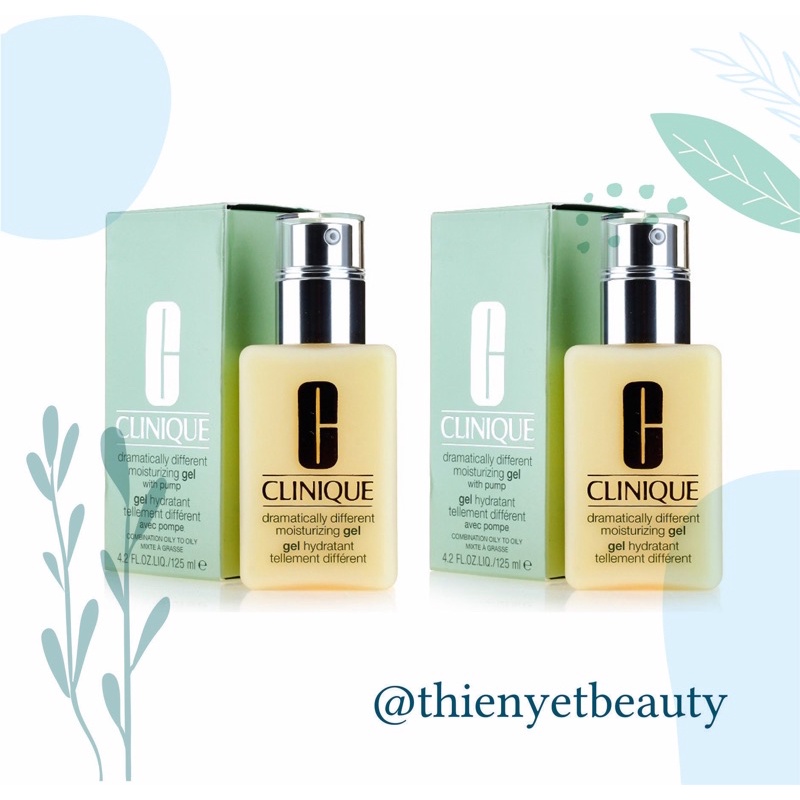 Kem Dưỡng Ẩm Dành Cho Da Dầu, Hỗn Hợp Dầu Clinique Dramatically Diferent Moisturizing - 125ml