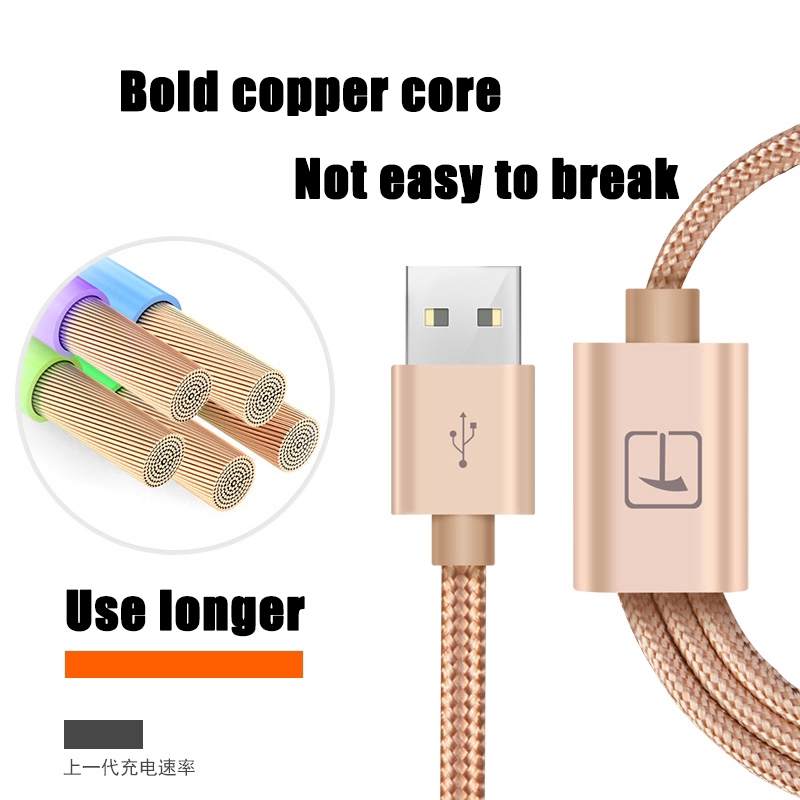 Cáp sạc nhanh VANSEN giao diện cổng Lightning Micro USB Type-C 3 trong 1 cho Apple Android