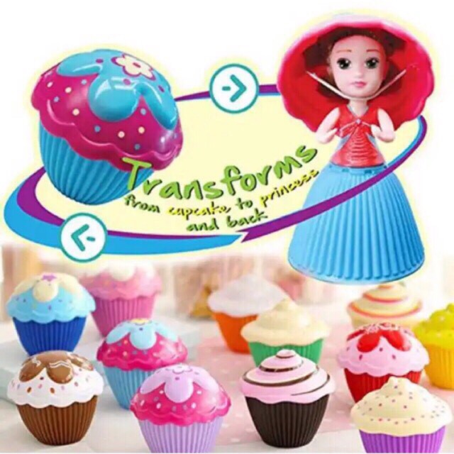 Đồ chơi Búp bê bánh ngọt Mini Doll Cupcake Surprise