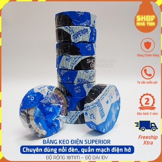 Băng keo điện superior 10ya màu đen
