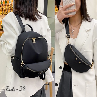Sale balô nữ tặng kèm túi bao tử balo-28
