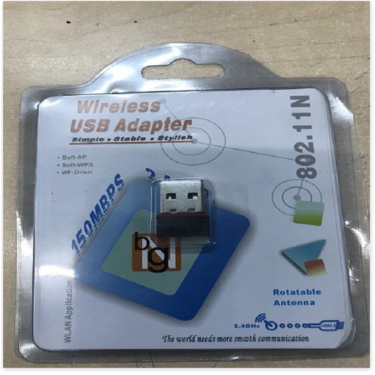 THIẾT BỊ THU WIFI 802.11 NANO