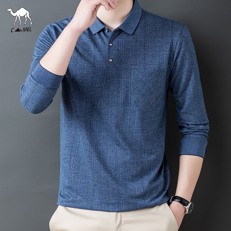 MỚI Áo polo nam tay dài thời trang