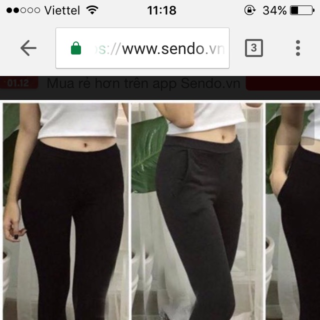 Quần legging nữ phom chuẩn 60k