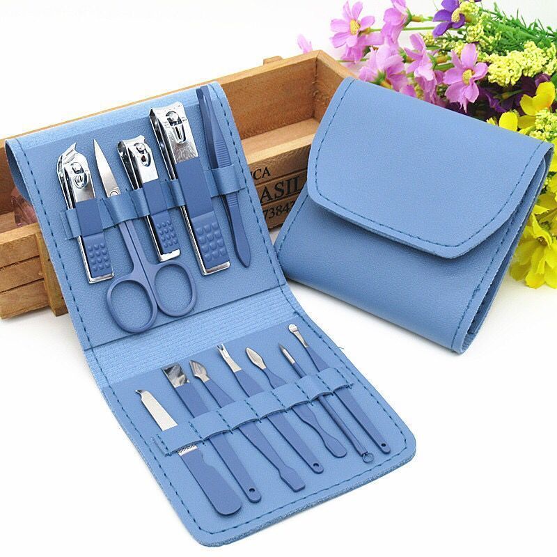 Bộ Bấm Móng Tay Cao Cấp 16 Món , Bộ Dụng Cụ Bấm Móng Bằng Thép Không Gỉ An Toàn Diện Tiện Dụng
