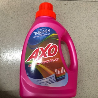 NƯỚC TẨY QUẦN ÁO MÀU AXO 800ml- HƯƠNG HOA ĐÀO