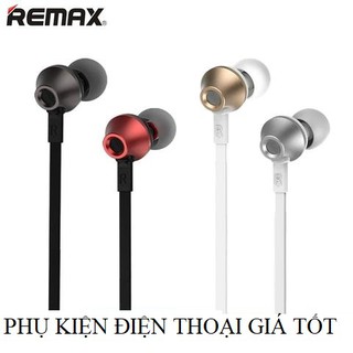 Tai nghe nhét tai dây dẹt Remax RM - 610D