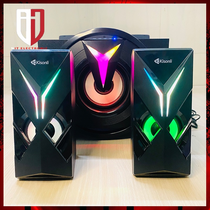 Loa máy tính laptop bluetooth để bàn chính hãng Kisonli TM-6000U loa pc bass mạnh