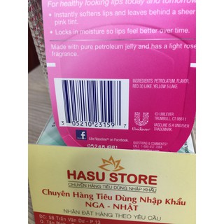 Son dưỡng môi Vaseline Rosy Lips