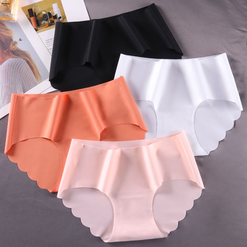 3 Quần lót ECMLN lưng thun co giãn không lộ viền quyến rũ dành cho nữ