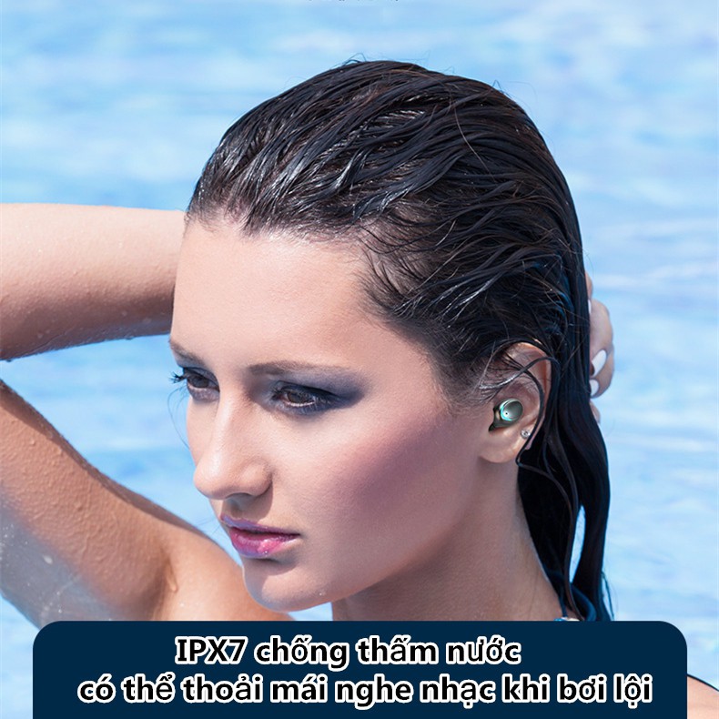 Tai nghe Bluetooth không dây cảm ứng chống nước M10 TWS Bluetooth 5.1, Dung Lượng 2000Mah | BigBuy360 - bigbuy360.vn