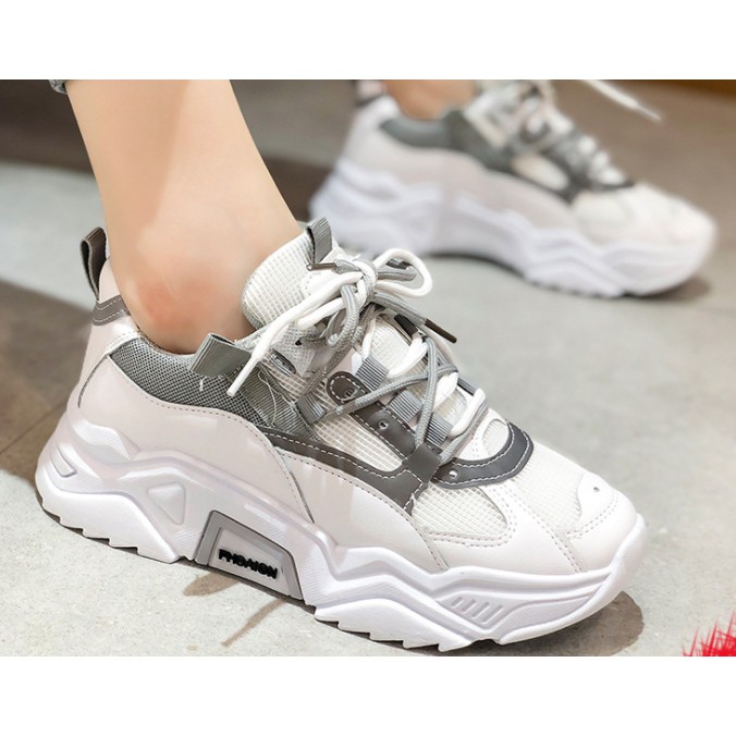 Giày sneaker nữ MS022 (trắng)