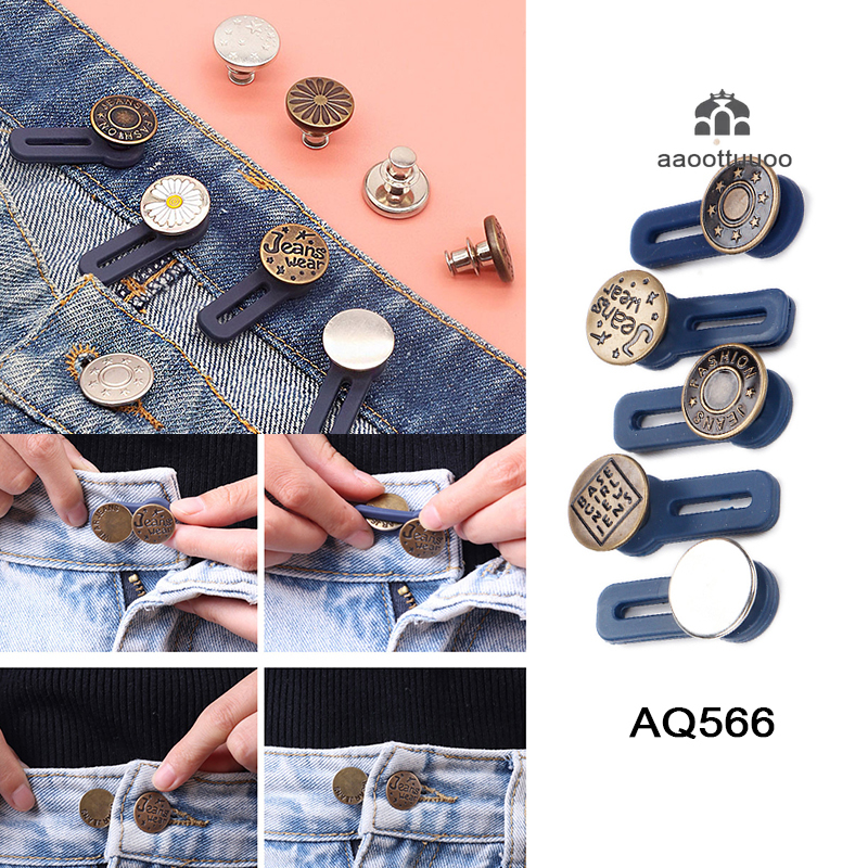 Nút Dây Nịt Quần Jean Có Thể Điều Chỉnh Được Tiện Dụng