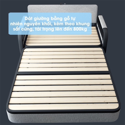 Giường Sofa gấp gọn thành ghế thông minh kích thước 1m3x1m9 – Ghế sofa đa năng nhập khẩu