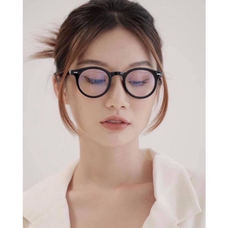Kính giả cận, gọng kính cận tròn nam nữ form bé 3388 UV400, chống ánh sáng xanh Jolie eyewear