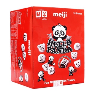 Combo 10 hộp bánh gấu panda mejji 50gr