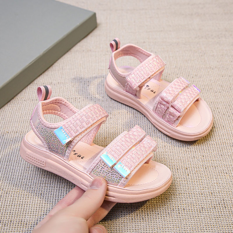 Giày Sandal Thể Thao Đế Mềm Chống Trượt Thời Trang Mùa Hè 2022 Chất Lượng Cao Dành Cho Bé Gái