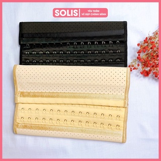 Đai nịt bụng Latex thông hơi giảm mỡ sau sinh thu gọn vòng eo 25 xương SOLIS MS 2712