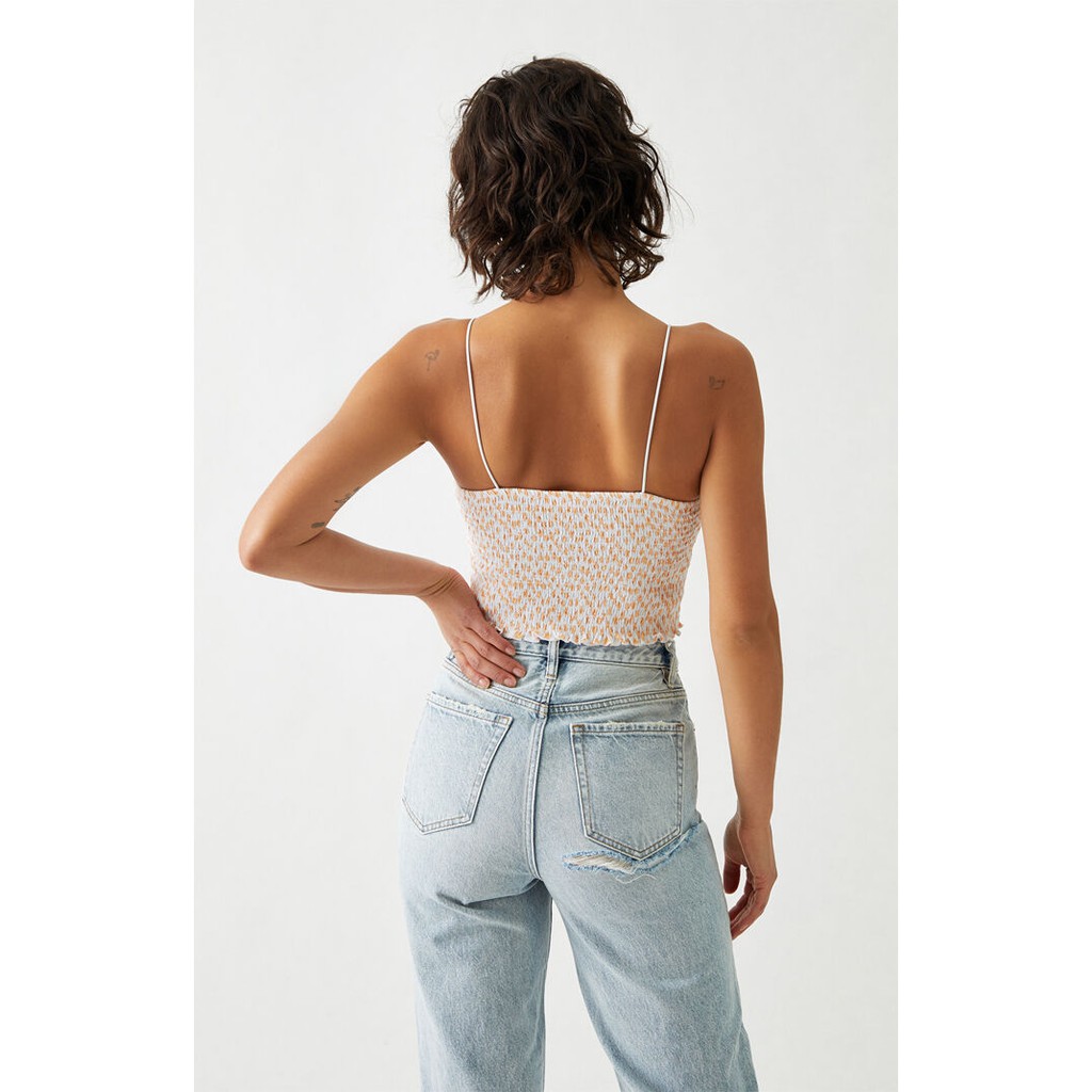 XANH DA TRỜI SZ M  - Áo 2 dây LA HEARTS xuất xịn