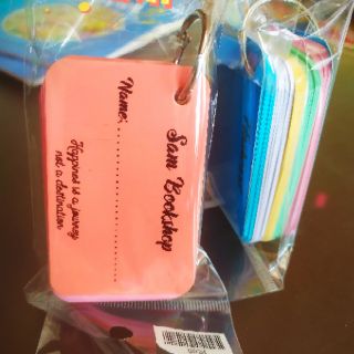 Combo 50 bộ Thẻ Flashcard 5 màu bo góc