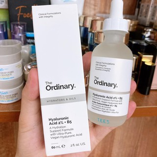Tinh Chất The Ordinary Hyaluronic Acid 2% + B5 - SERUM HA Cấp Nước Dưỡng Ẩm Cho Da
