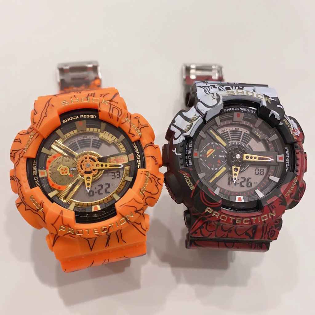 Đồng Hồ Thể Thao ONE PIECE & DRAGONBALL Unisex Đa chức năng chạy cả kim và điện tử_Clip Thật | BigBuy360 - bigbuy360.vn
