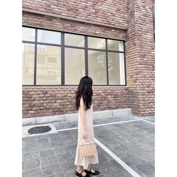 Đầm dây phối bèo thiết kế Ma Vie