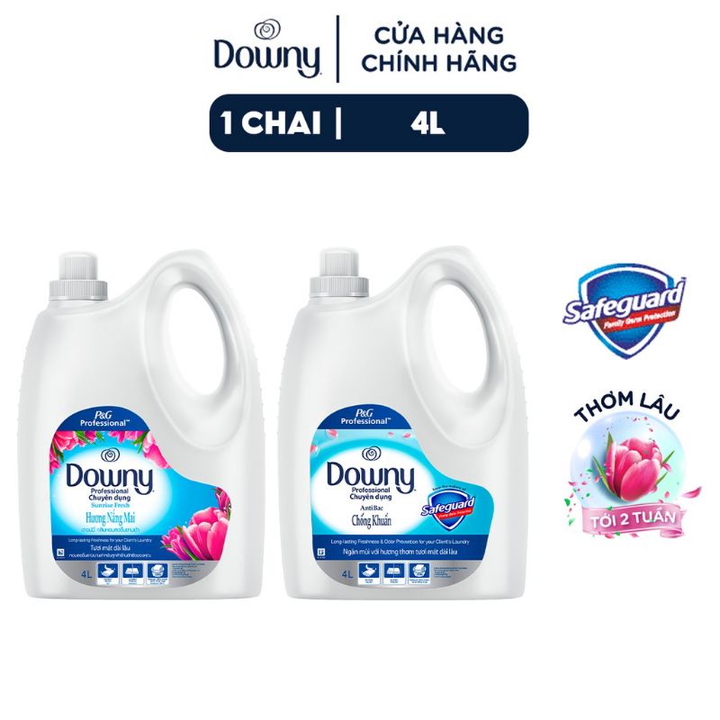nước xả vải downy 4L
