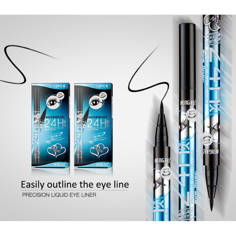 (Hàng Mới Về) Bút Kẻ Mắt Dạng Lỏng Pudaier Màu Đen Lâu Trôi Dễ Sử Dụng | BigBuy360 - bigbuy360.vn