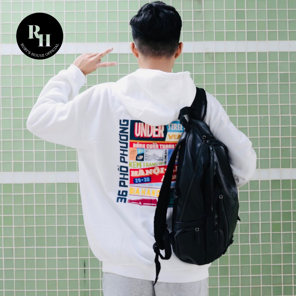 Áo nỉ Hoodie local brand, form rộng nam nữ Unisex dài tay chất liệu Nỉ Bông in Hình Log | BigBuy360 - bigbuy360.vn