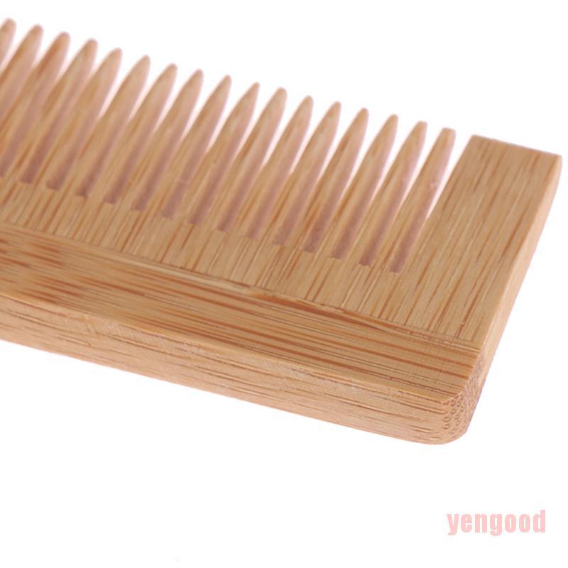 Lược Chải Tóc Bằng Gỗ Tre Mát Xa Da Đầu Tiện Dụng