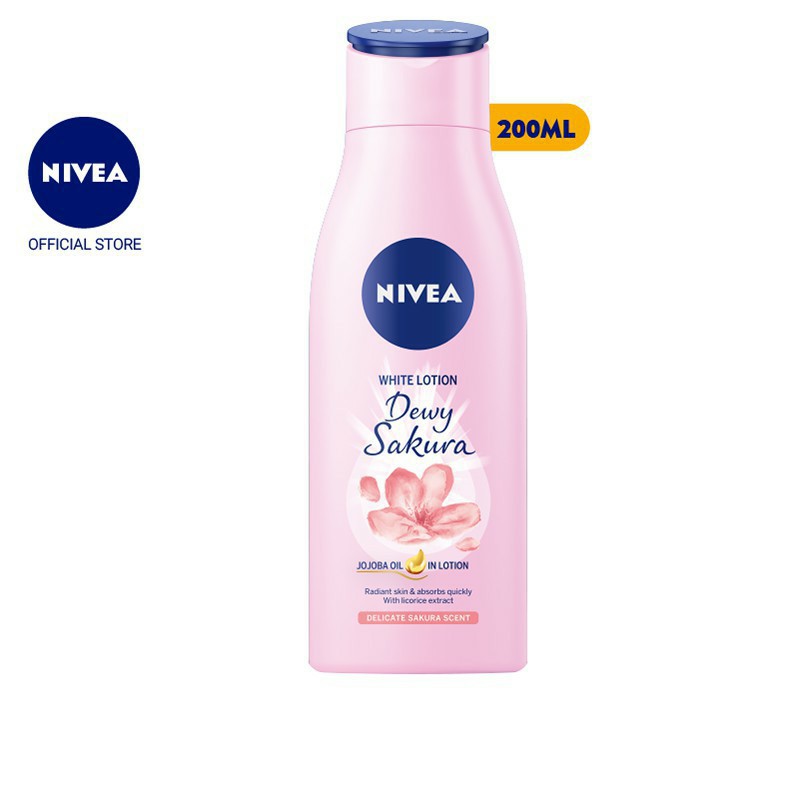 Sữa Dưỡng Thể Dưỡng Trắng NIVEA Hương Hoa Hồng Radiant Rose (350ml)