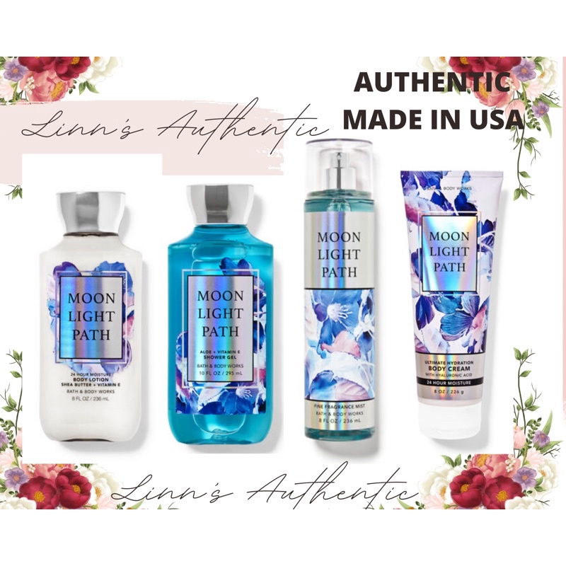 BILL MOON LIGHT PATH XỊT THƠM BODY MIST BATH & BODY WORKS