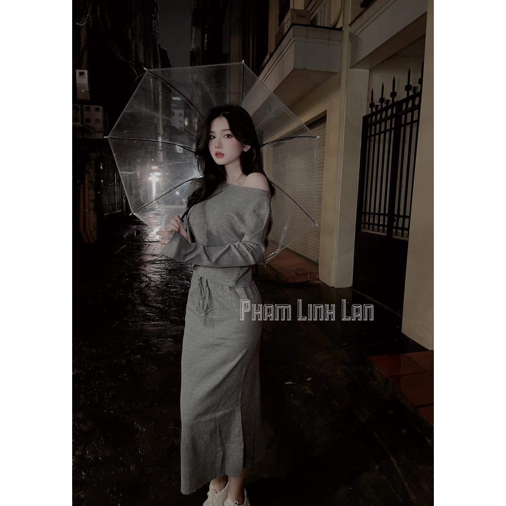 [ 𝐅𝐑𝐄𝐄 𝐒𝐇𝐈𝐏 ]   SÉT TRỄ VAU TRƠN CHÂN VÁY XẺ TÀ