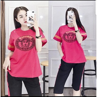 Đồ Bộ Nữ Mặc Nhà Thun Cotton MOMOSA Shop, Hình Thêu Tỉ Mỉ, Hàng Bao Đẹp.
