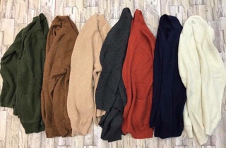 Áo len cardigan