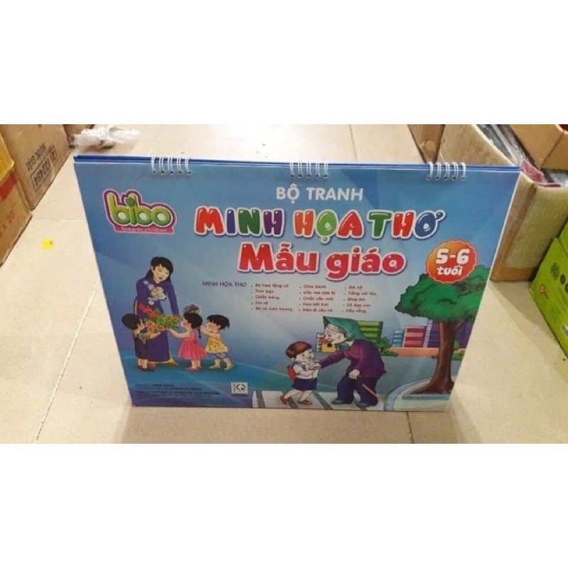 Tranh minh họa thơ truyện cho bé