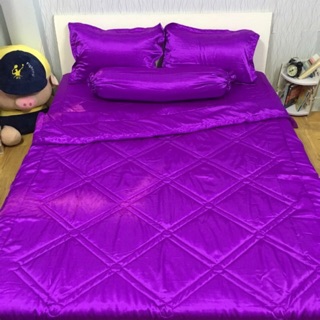 Bộ chăn ga gối phi lụa Thái Tuấn ( ga 2m hoặc 2,2m, 20 -30phân)