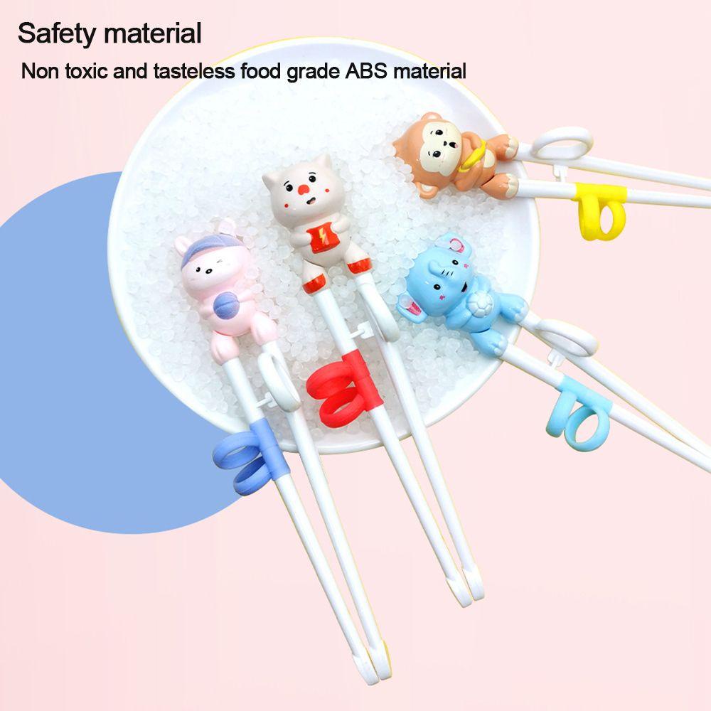 LAKAMIER Đũa Tập Ăn Cho Bé Bằng Thép Không Gỉ Tái Sử Dụng Được