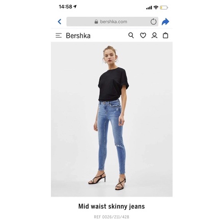 NEW - QUẦN SKINNY JEANS BERSHKA