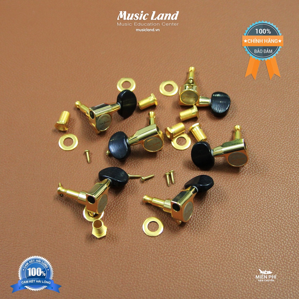 Khóa Đàn Guitar Acoustic DeJung A2W – Chính Hãng