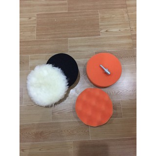 Combo 5 món phớt mút đánh bóng đường kính 6"