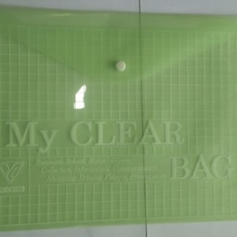 Bìa nút F4 - A4 màu My Clear