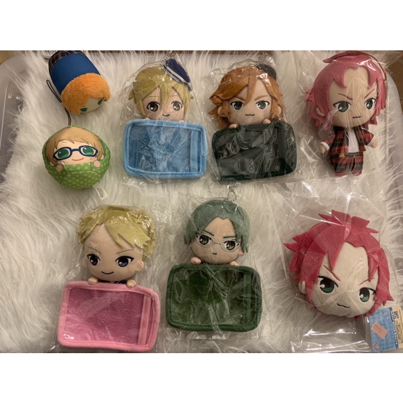 [TÁCH SET] Tổng hợp goods Ensemble Stars móc chìa khoá manjyu đựng thẻ ví bóp plush strap chính hãng Nhật Bản