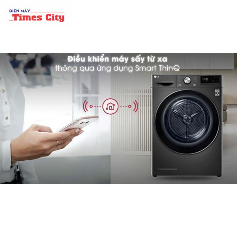 Máy sấy bơm nhiệt LG 9 Kg DVHP09B