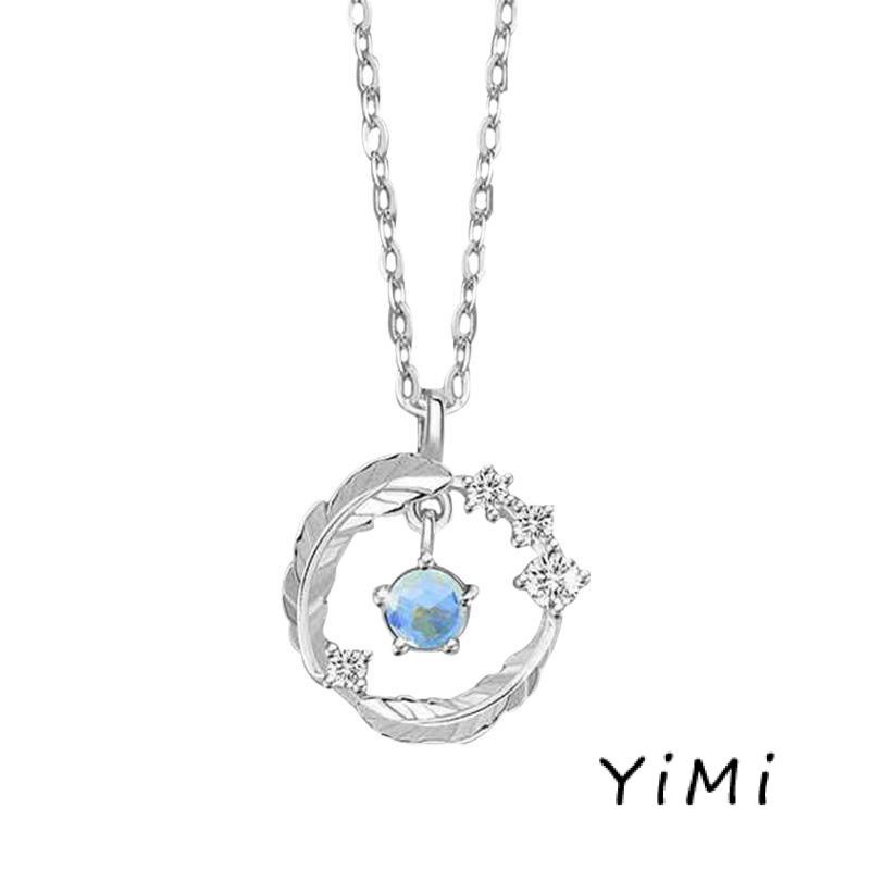 🍓Vòng cổ Mặt Lông Vũ Bằng Bạc sterling Không Phai Sang Trọng Nhẹ Nhàng Làm Quà Tặng Sinh Nhật Cho Nữ