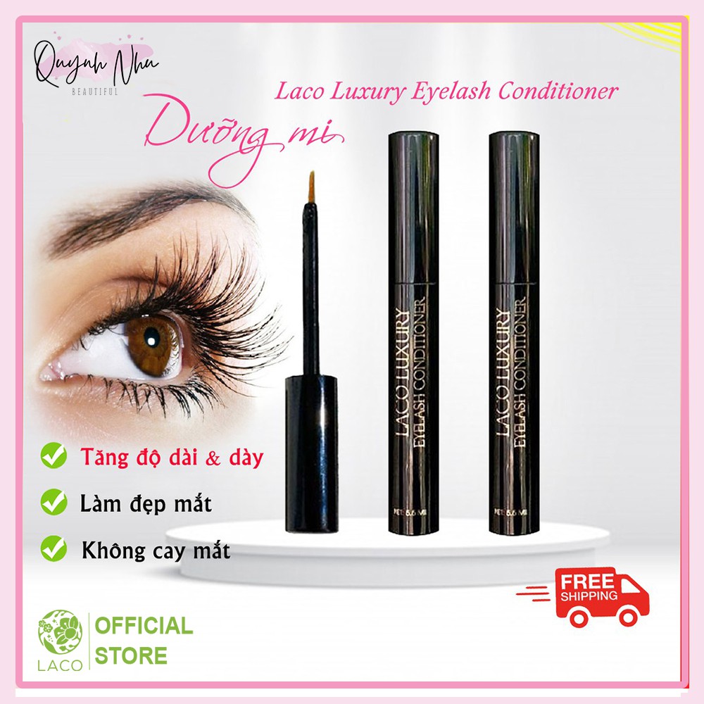 Dưỡng mi -Chuốt dài mi Laco luxury nuôi dưỡng tăng độ dài và dày mang lại hàng mi khoẻ đẹp tự nhiên | BigBuy360 - bigbuy360.vn