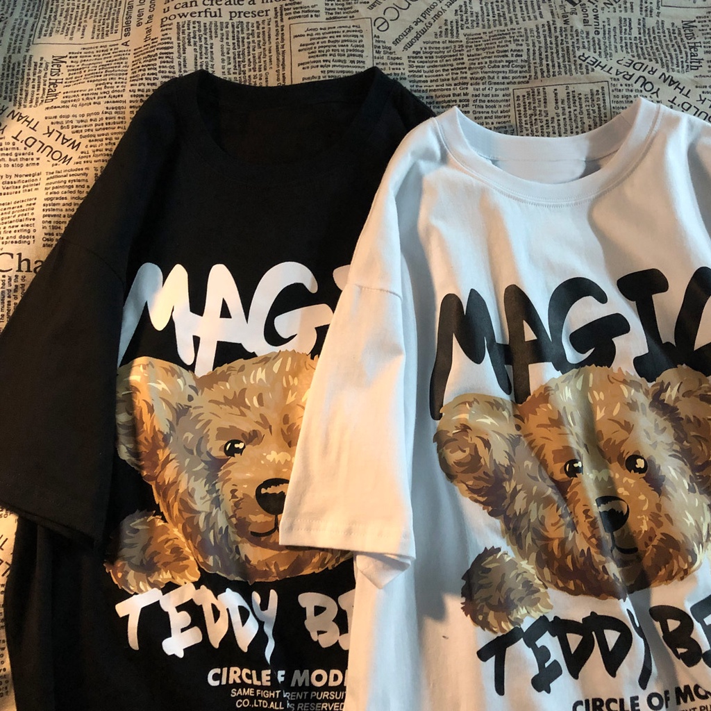 NRVP Áo Thun Tay Ngắn Dáng Rộng Thời Trang Mùa Hè Năng Động 2021