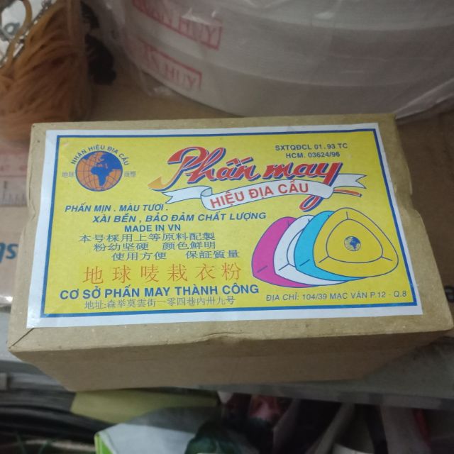 Phấn may hiệu Địa Cầu