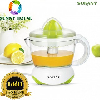 Máy vắt cam Sokany dùng điện, Máy vắt cam tự động-Sunny House
